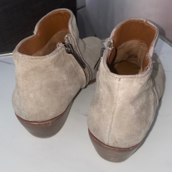 Sam Edelman Petty Suede Ankle Boots - Picture 5 of 6